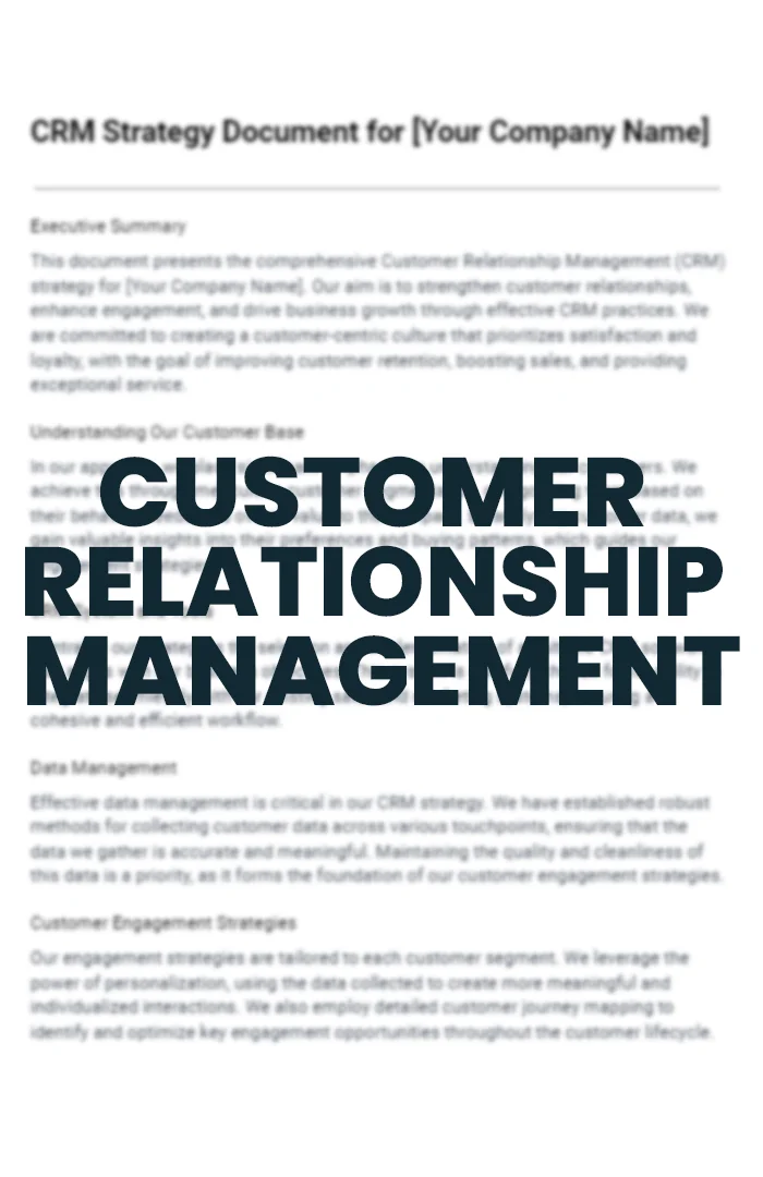 1 Customer Relationship Management