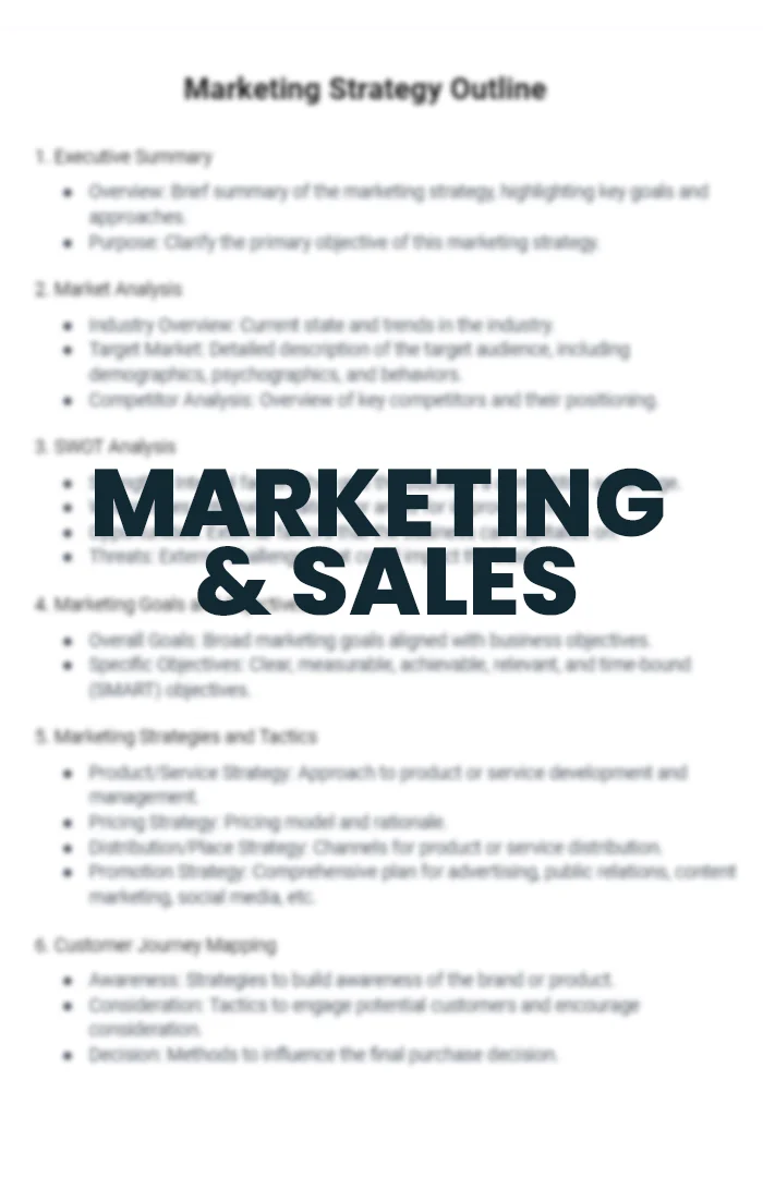 2 Marketing & Sales