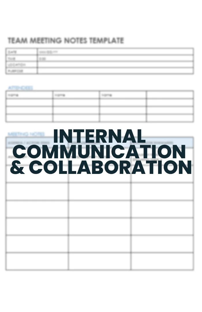 6 Internal Communication & Collaboration
