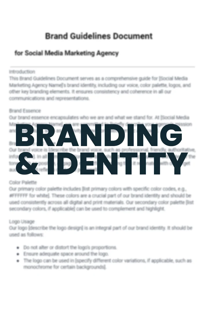 8 Branding & Identity